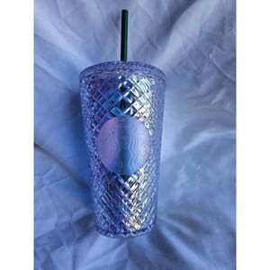 Starbucks Ceramic Holiday 2022 Limited Iridescent Unicorn Jewel 16oz Tumbler Cup